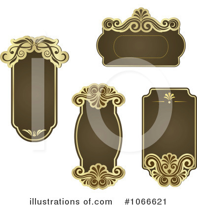 Victorian Frame Clipart #1066621 by Vector Tradition SM