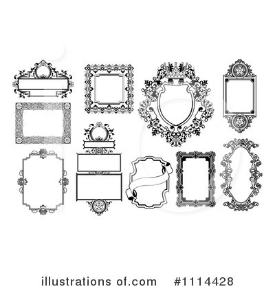 Royalty-Free (RF) Frames Clipart Illustration by AtStockIllustration - Stock Sample #1114428