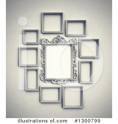 Royalty-Free (RF) Frames Clipart Illustration by Mopic - Stock Sample #1300799