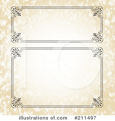 Royalty-Free (RF) Frames Clipart Illustration by BestVector - Stock Sample #211497