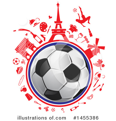 Soccer Clipart #1455386 by Domenico Condello