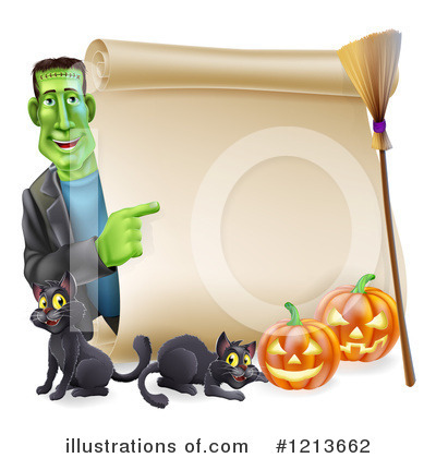 Royalty-Free (RF) Frankenstein Clipart Illustration by AtStockIllustration - Stock Sample #1213662