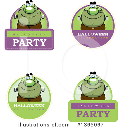 Royalty-Free (RF) Frankenstein Clipart Illustration by Cory Thoman - Stock Sample #1365067
