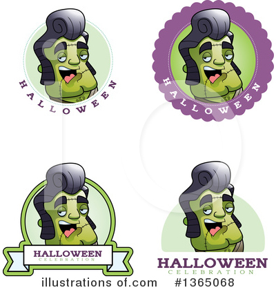 Royalty-Free (RF) Frankenstein Clipart Illustration by Cory Thoman - Stock Sample #1365068