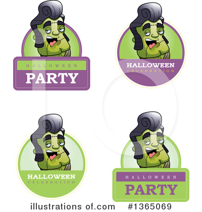 Royalty-Free (RF) Frankenstein Clipart Illustration by Cory Thoman - Stock Sample #1365069