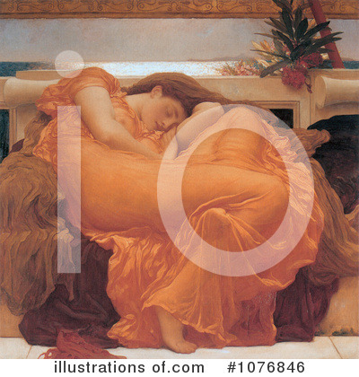 Royalty-Free (RF) Frederic Lord Leighton Clipart Illustration by JVPD - Stock Sample #1076846