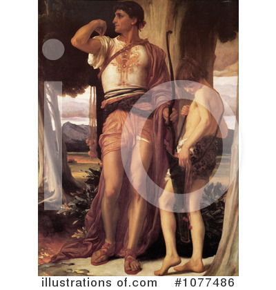 Royalty-Free (RF) Frederic Lord Leighton Clipart Illustration by JVPD - Stock Sample #1077486