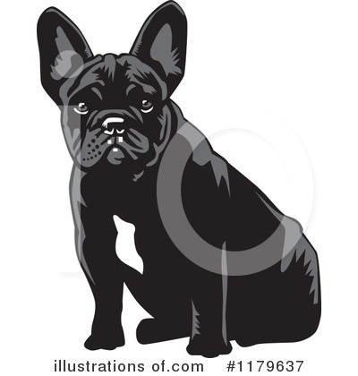 Frenchie Clipart #1179637 by David Rey