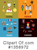 French Clipart #1358972 by Vector Tradition SM