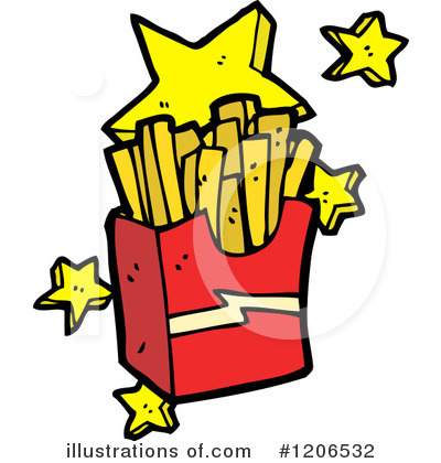 Fries Clipart #1206532 by lineartestpilot