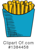 French Fries Clipart #1384458 by Vector Tradition SM