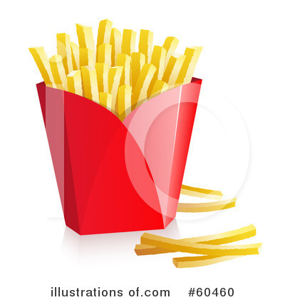 French Fries Clipart #60460 by Oligo