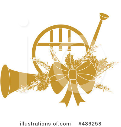 French Horn Clipart #436258 by Pams Clipart