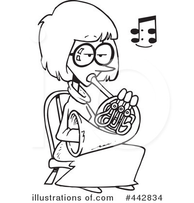 French Horn Clipart #442834 by toonaday