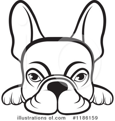 Royalty-Free (RF) Frenchie Clipart Illustration by Lal Perera - Stock Sample #1186159