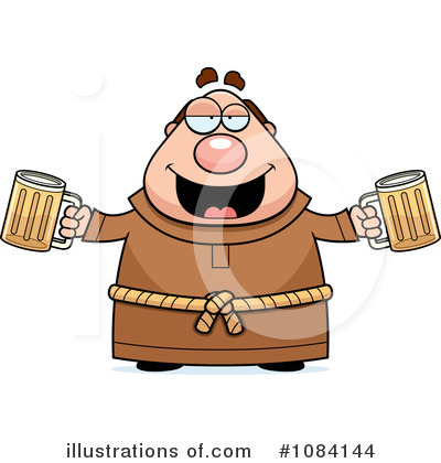 Friar Clipart #1084144 by Cory Thoman
