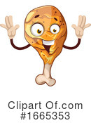 Fried Chicken Clipart #1665353 by Morphart Creations