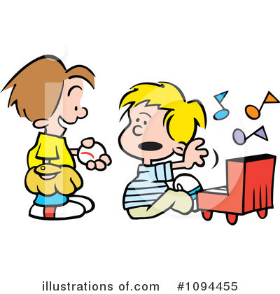 Music Clipart #1094455 by Johnny Sajem
