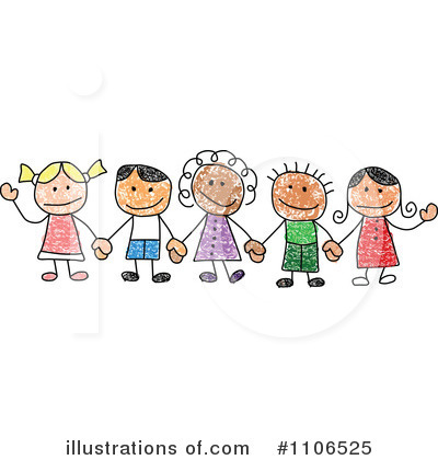 Friends Clipart #1106525 by C Charley-Franzwa