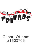 Friends Clipart #1603705 by Johnny Sajem