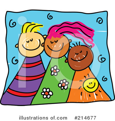 Royalty-Free (RF) Friends Clipart Illustration by Prawny - Stock Sample #214677
