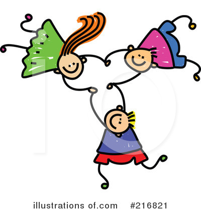 Royalty-Free (RF) Friends Clipart Illustration by Prawny - Stock Sample #216821