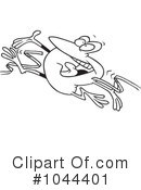 Frog Clipart #1044401 by toonaday