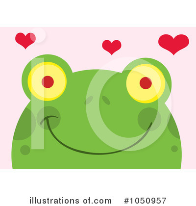 Royalty-Free (RF) Frog Clipart Illustration by Hit Toon - Stock Sample #1050957