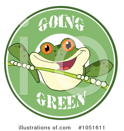 Royalty-Free (RF) Frog Clipart Illustration by Hit Toon - Stock Sample #1051611