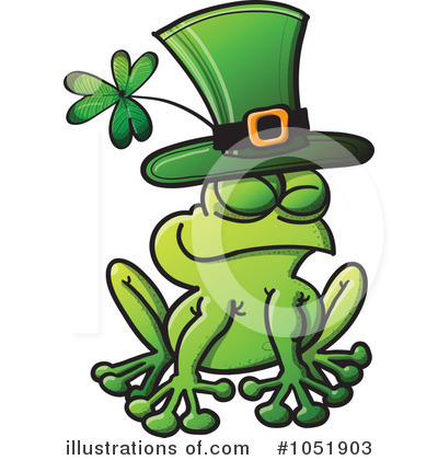 Royalty-Free (RF) Frog Clipart Illustration by Zooco - Stock Sample #1051903