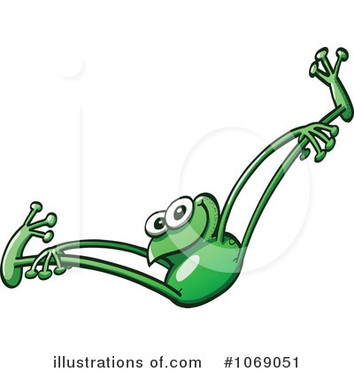 Royalty-Free (RF) Frog Clipart Illustration by Zooco - Stock Sample #1069051