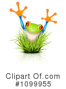 Frog Clipart #1099955 by Oligo