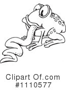 Frog Clipart #1110577 by Dennis Holmes Designs