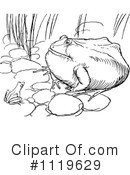 Frog Clipart #1119629 by Prawny Vintage