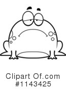 Frog Clipart #1143425 by Cory Thoman
