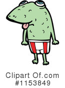Frog Clipart #1153849 by lineartestpilot