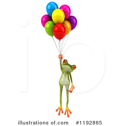 Party Balloons Clipart #1192865 by Julos