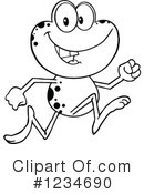Frog Clipart #1234690 by Hit Toon