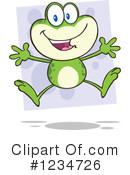 Frog Clipart #1234726 by Hit Toon