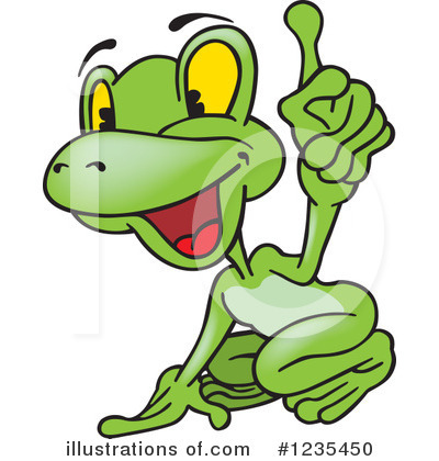 Royalty-Free (RF) Frog Clipart Illustration by dero - Stock Sample #1235450