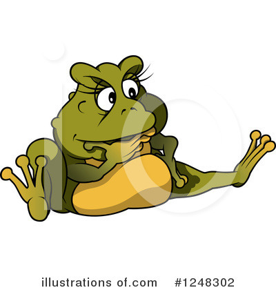 Royalty-Free (RF) Frog Clipart Illustration by dero - Stock Sample #1248302