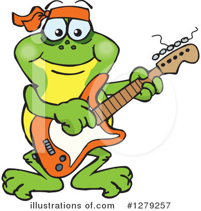 Royalty-Free (RF) Frog Clipart Illustration by Dennis Holmes Designs - Stock Sample #1279257