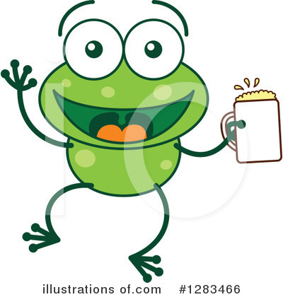 Royalty-Free (RF) Frog Clipart Illustration by Zooco - Stock Sample #1283466