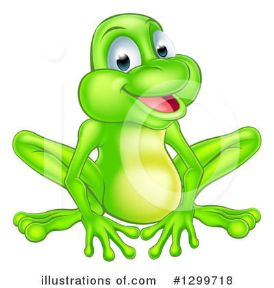 Royalty-Free (RF) Frog Clipart Illustration by AtStockIllustration - Stock Sample #1299718