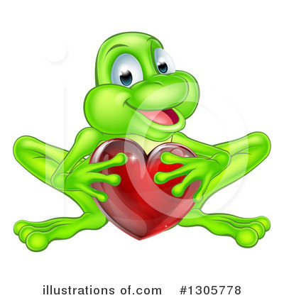 Frogs Clipart #1305778 by AtStockIllustration