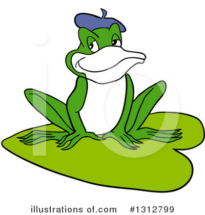 Lily Pad Clipart #1312799 by LaffToon