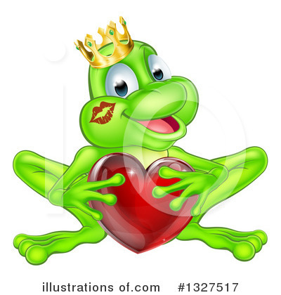 Frog Prince Clipart #1327517 by AtStockIllustration