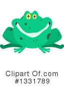 Frog Clipart #1331789 by Liron Peer