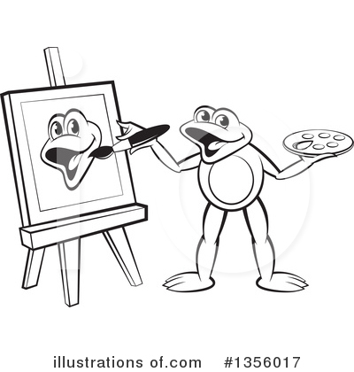 Royalty-Free (RF) Frog Clipart Illustration by Lal Perera - Stock Sample #1356017