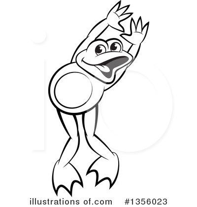 Royalty-Free (RF) Frog Clipart Illustration by Lal Perera - Stock Sample #1356023